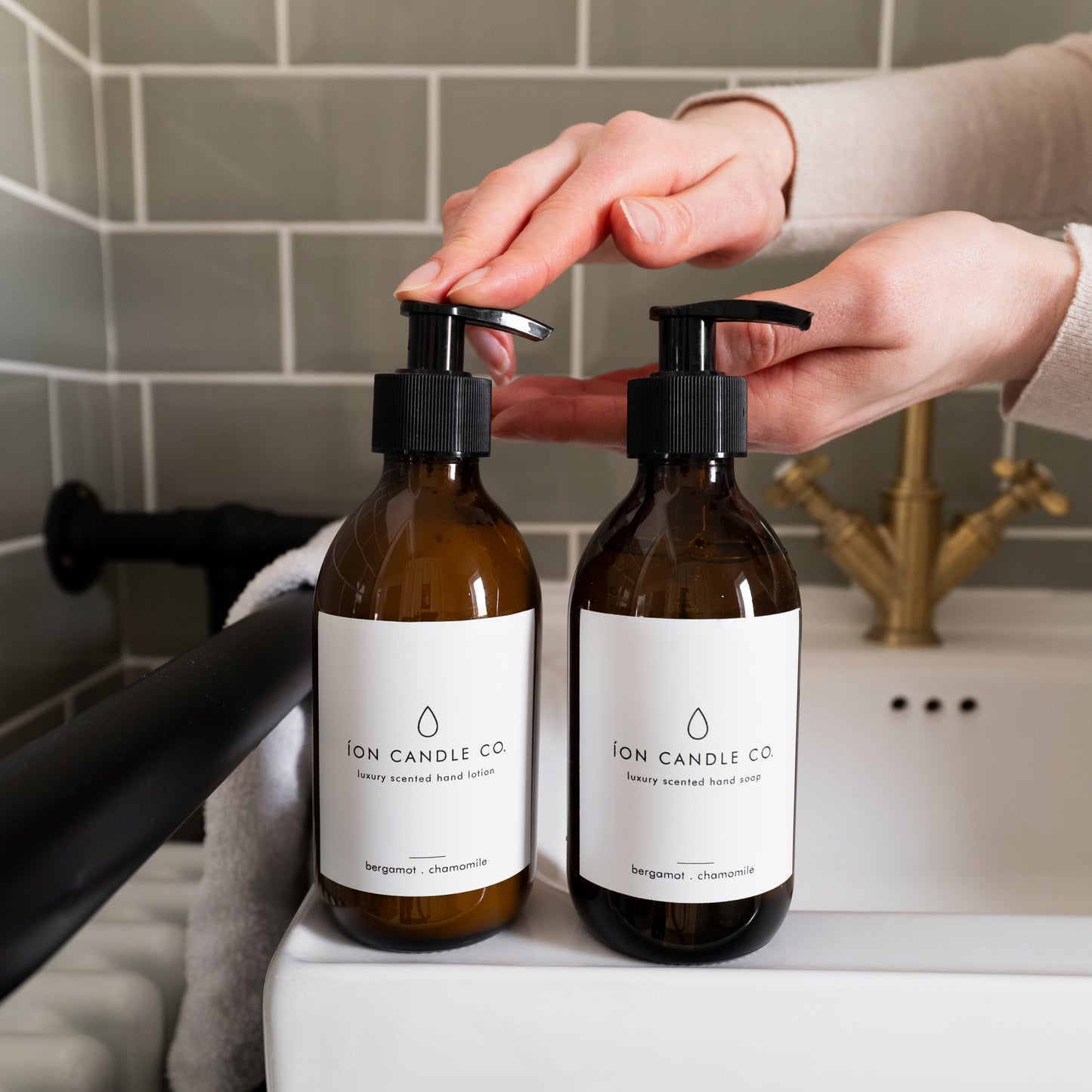 Hand Soap & Lotion Set