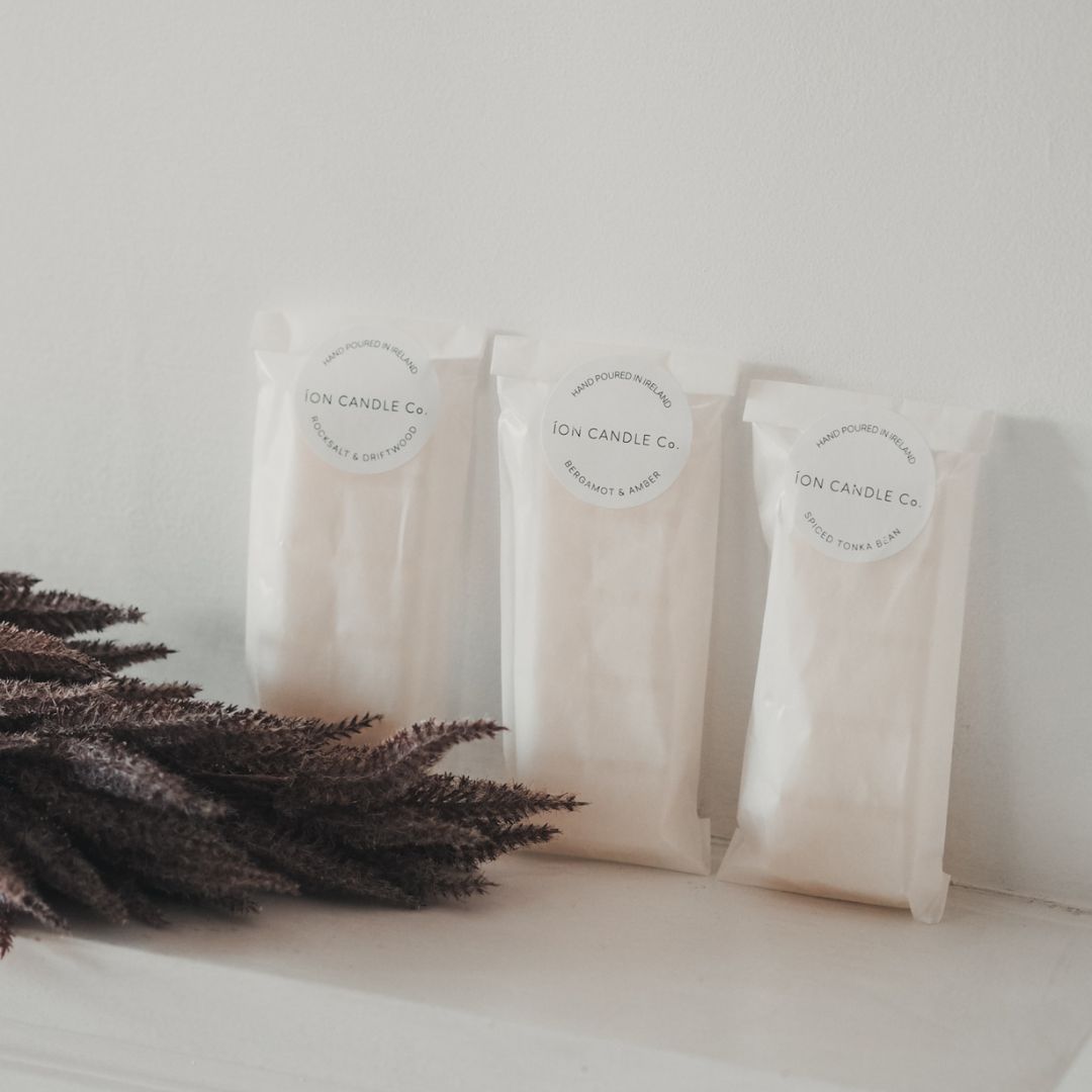 Luxury scented rocksalt & driftwood wax melt