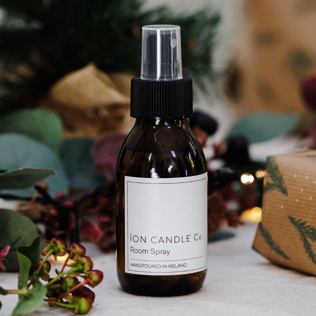 Hand soap & Lotion 250ml glass bottles and 100ml room spray in frankincense and myrrh