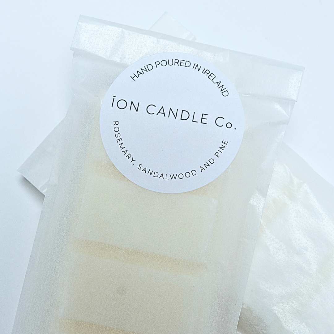 rosemary, sandalwod & pine luxury scented wax melt