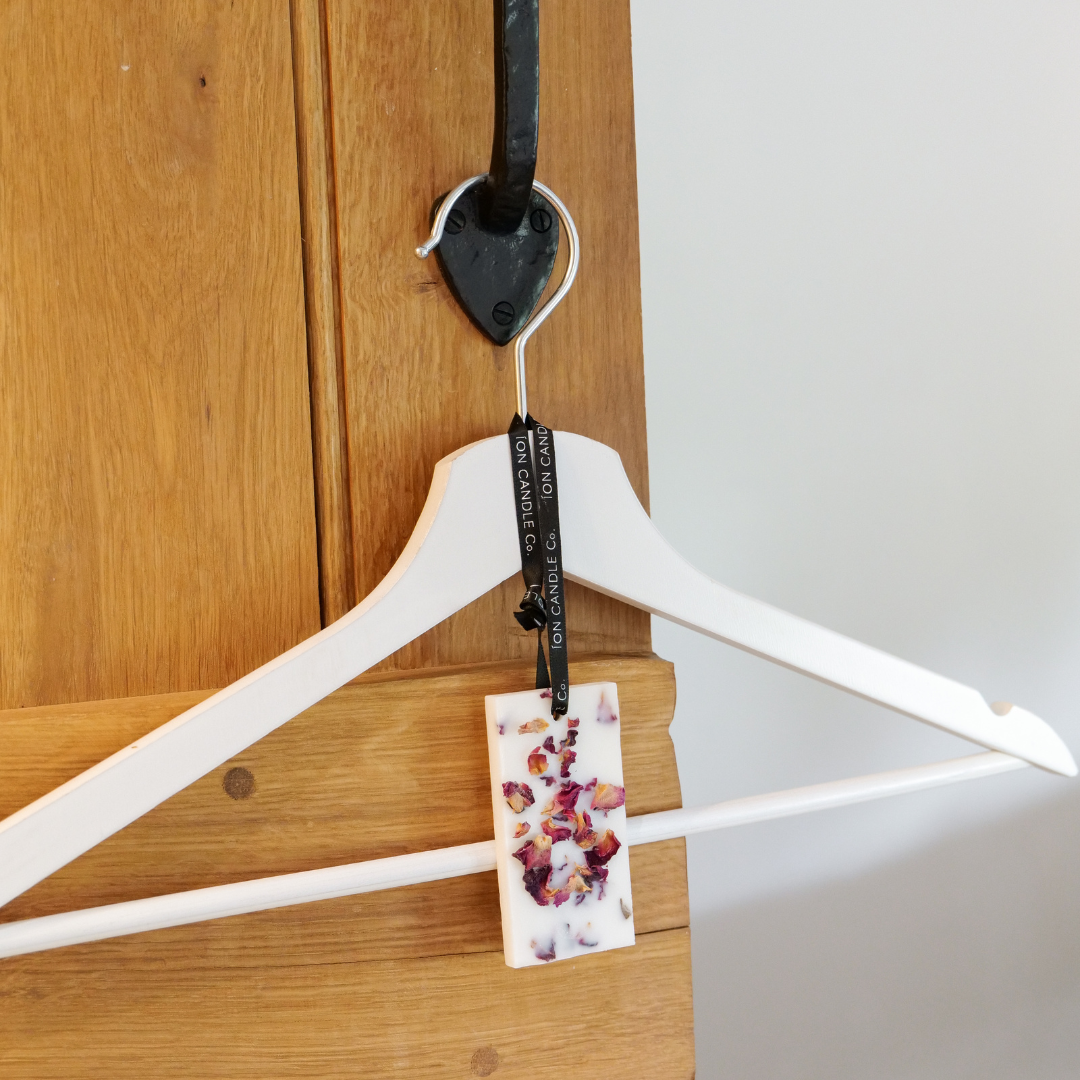 4 Piece Hanging Wax Melt Set – Lavender & Rose