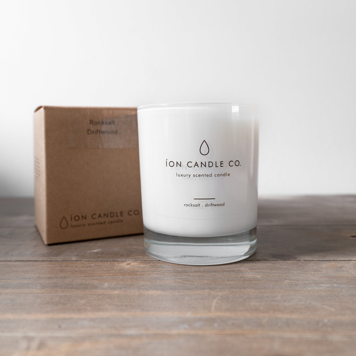 Rocksalt & Driftwood Candle
