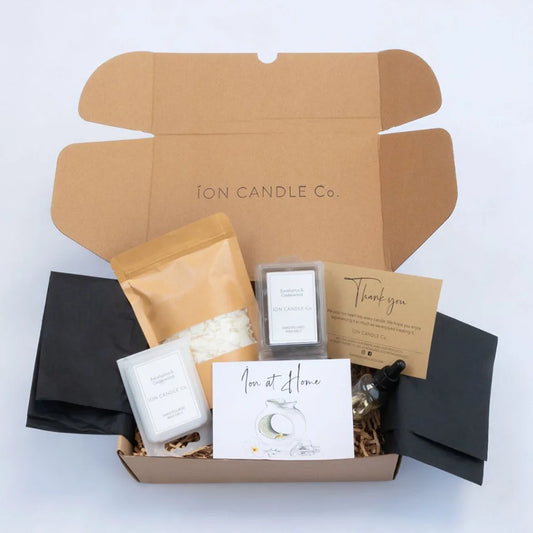 Ion Candle Co. - DIY Wax Melt Kit in it's packaging