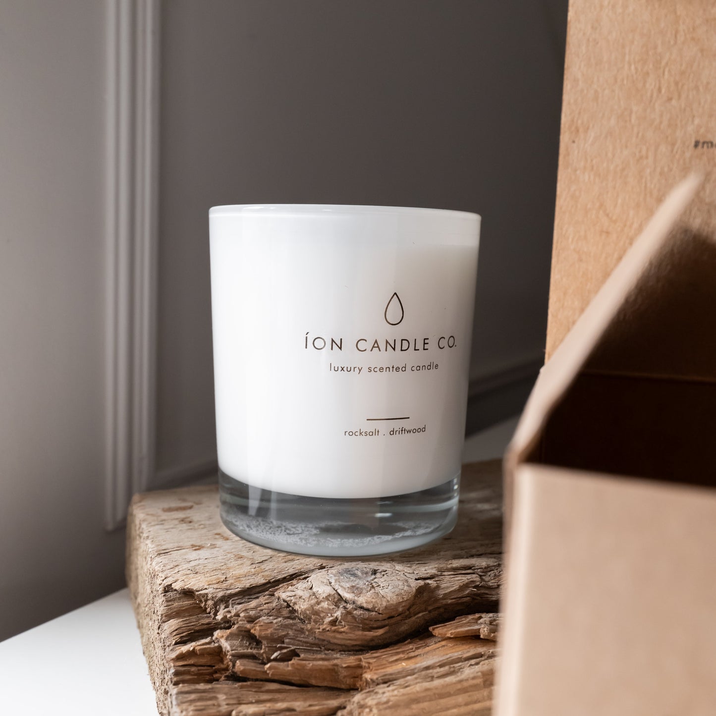 Rocksalt & Driftwood Candle - Wholesale