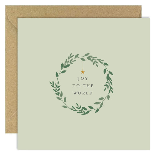 Joy To The World Greeting Card